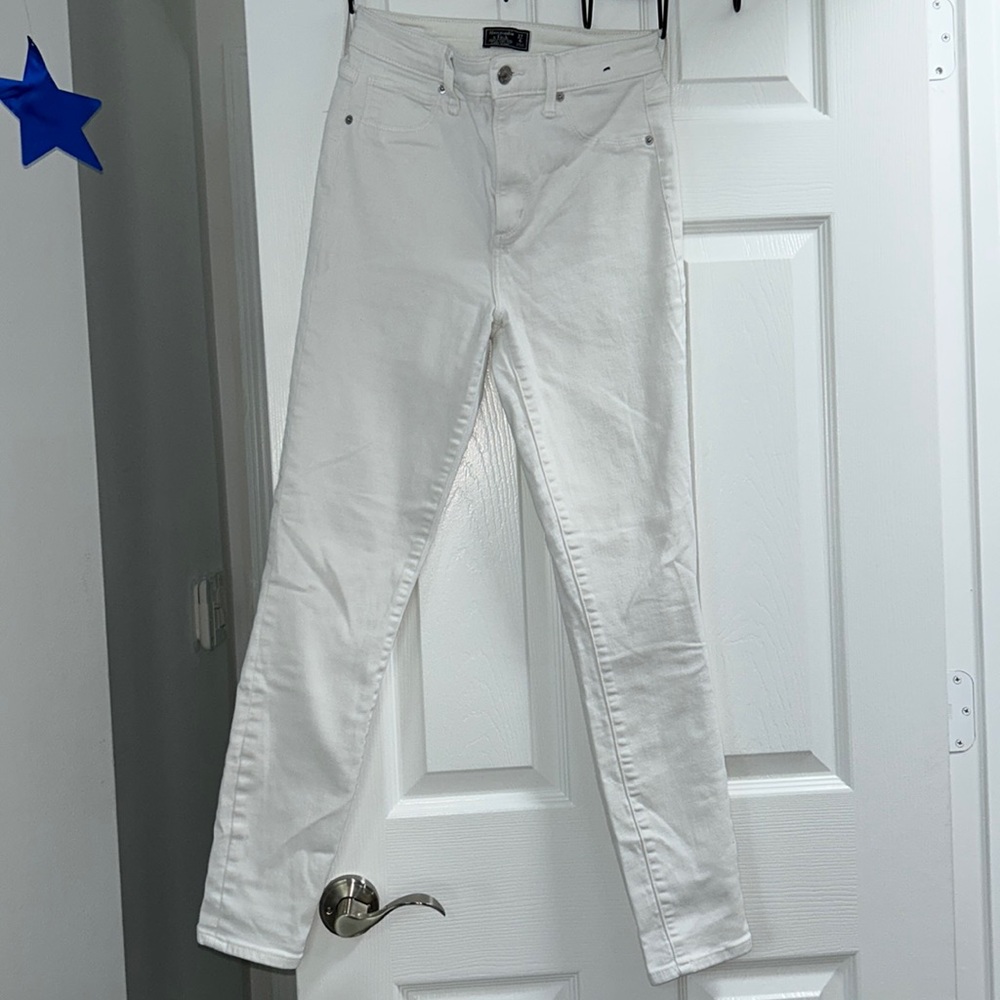 white jeans